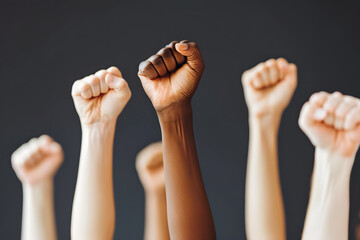 Harmonie der Hautfarben: Gemeinsames Streben für Vielfalt und Solidarität