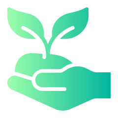 sprout gradient icon