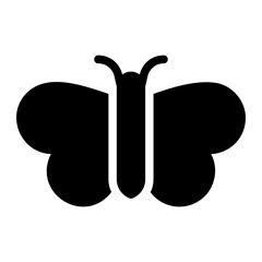 butterfly glyph icon