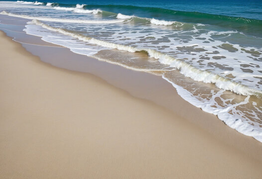 High-Quality Free Stock Image of Seawater, Sand, and Sunshine