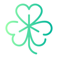 clover gradient icon