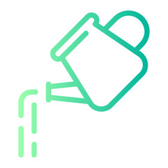 watering can gradient icon