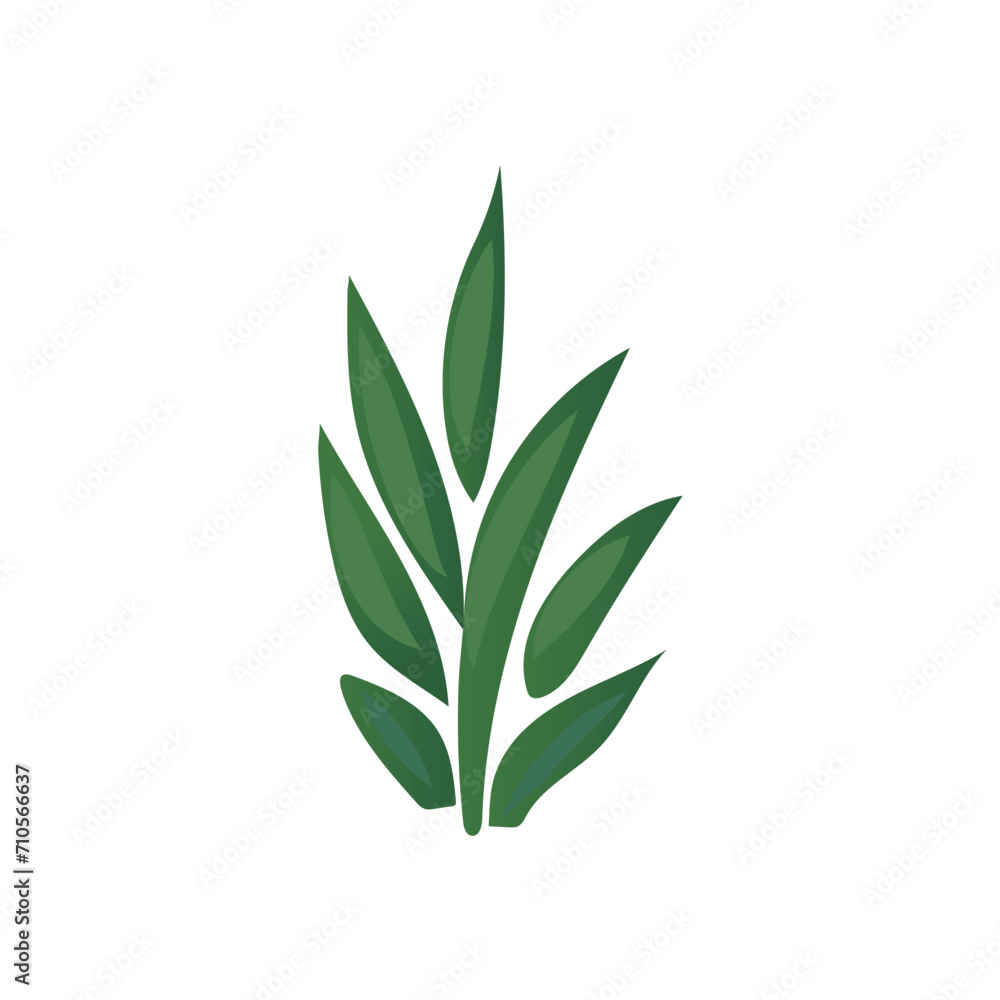 Poster tree of colorful set. this delightful illustration of a branch is a perfect fusion of design and the