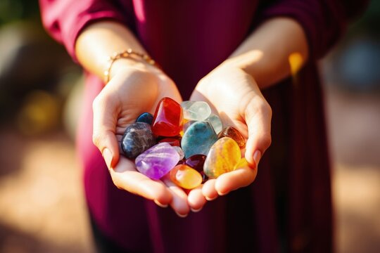 Reiki chakra crystals and gemstone therapy for wellbeing and spiritual practices.