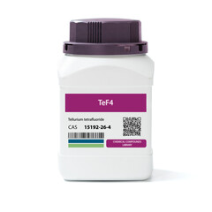 TeF4 - Tellurium (IV) Fluoride.