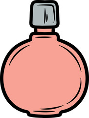 Hand drawn Perfume Illustration