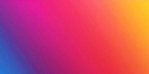 orange pink purple blue and yellow gradient abstract grainy background wallpaper texture with noise web banner design header - obrazy, fototapety, plakaty