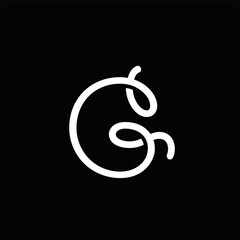 Letter C logo, can be used for logos, symbols, walls, paper, etc