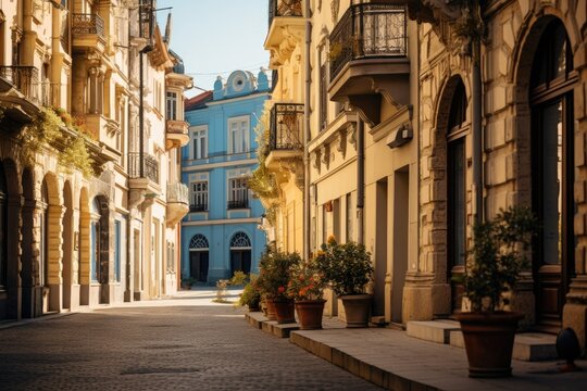 Street view of the old town.