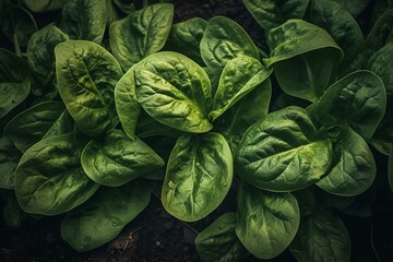 green leaves of a cabbage