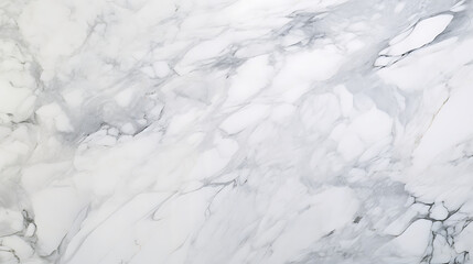 Carrara Elegant Marble Slab - Luxurious White Italian Stone Texture 
 - obrazy, fototapety, plakaty