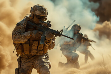 Desert warfare operations, harsh environment tactics