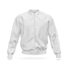 Jacket Front View on white background