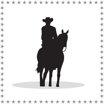 Cowboy Silhouette, cute Cowboy Vector Silhouette, Cute Cowboy cartoon Silhouette, Cowboy vector Silhouette, Cowboy icon Silhouette, Cowboy vector																									