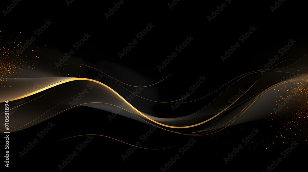 Poster abstract background and data transfer concept, abstract line art background