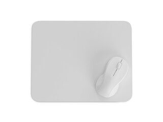 Mouse Pad on white background © Gustavo Comunello