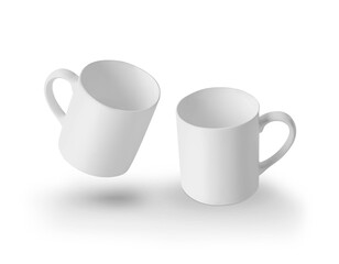 Mug on white background