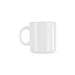Mug on white background