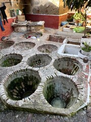 Tannery old kasbah medina of Tetuan Morocco 