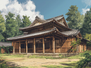 Fototapeta premium お屋敷