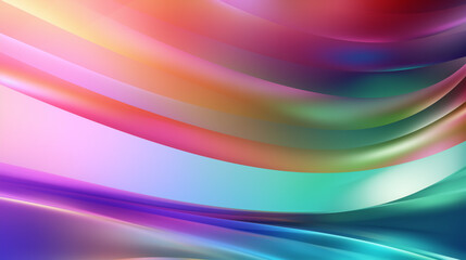 Obraz premium holographic background, futuristic colorful background, metalic background | Ai generated