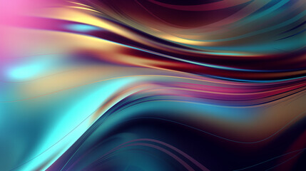 holographic background, futuristic colorful background, metalic background | Ai generated