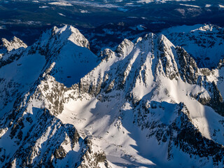 Rysy, Wysoka i Chata pod Rysami, Waga z lotu ptaka, Tatry
