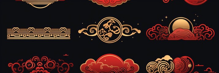 chinese ornamental designs. generative ai
