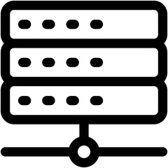 Network Server Vector Icon