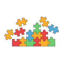 Puzzle Colorful