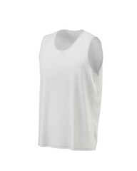 Running Sleeveless T-Shirt on white background