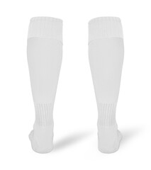 Socks Back View on white background