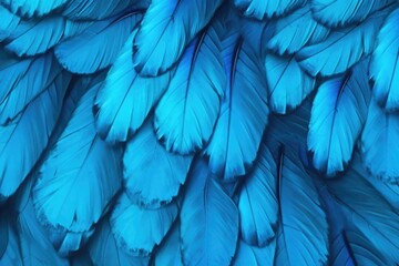 Abstract blue pattern from butterfly wings