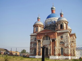 Russia, Ryazan region, village of Pertovo, Church of St. Nicholas the Wonderworker