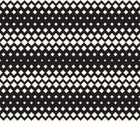 Fototapeta premium Vector seamless pattern. Repeating geometric elements. Stylish monochrome background design.