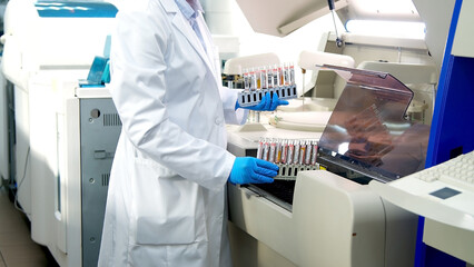 Covid-19 Coronavirus Vaccine Production Line, Cinematic Close Up Of Vaccination Manufacturing.