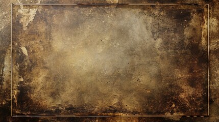 A dirty metal plate with a rusted surface. Ideal for adding an aged and worn look to designs. - obrazy, fototapety, plakaty