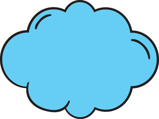 Comic Speech Bubble Illustration
