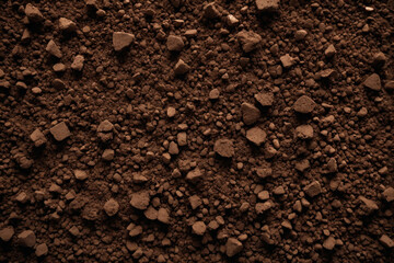 Soil texture, low light, top view