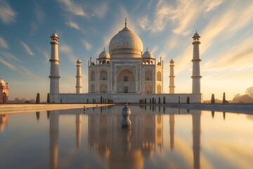 Taj Mahal: Zeitlose Eleganz in marmorierter Pracht