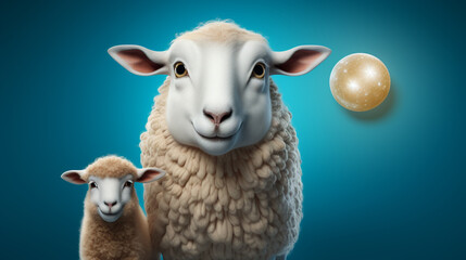 Obraz premium sheep