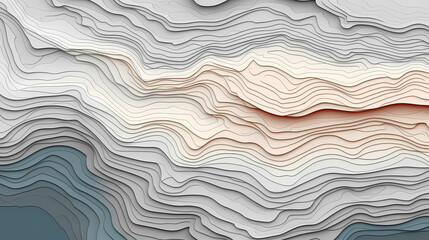 Fototapeta premium Modern digital abstract 3D background, abstract lines background