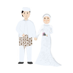 'bride and groom