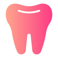 teeth gradient icon