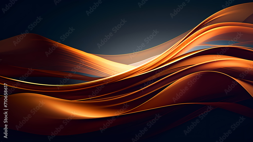 Poster abstract background and data transfer concept, abstract line art background