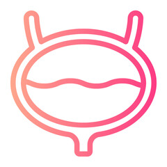 bladder gradient icon