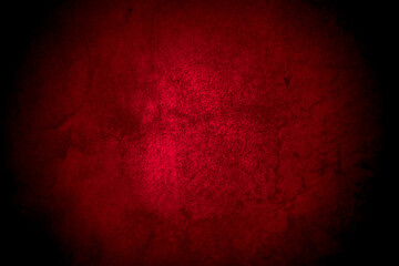 Old wall texture cement black red  background abstract dark color design are light with white gradient background.