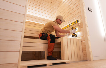 SPA Specialist Building Indoor Residential Finnish Sauna