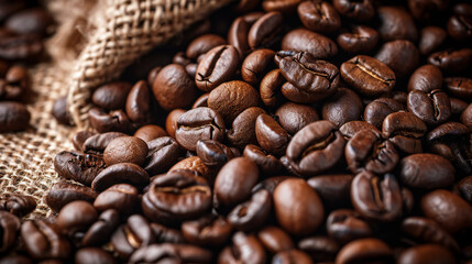 Obraz premium coffee beans background