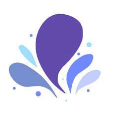 abstract background festival elemen purple holi